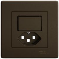 Kit de montage ENC EDIZIO.liv SNAPFIX® p.combi.T23 a.1 bouton n.lum.br