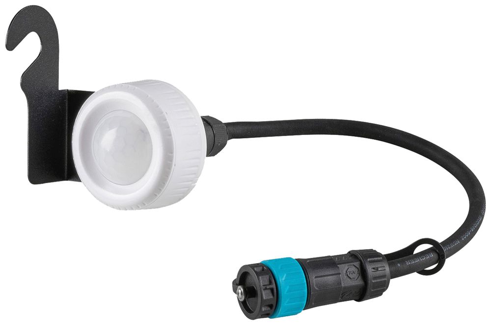 Bewegungssensor SLV FLOODLIGHT IP65 PIR Ø27.5mm weiss