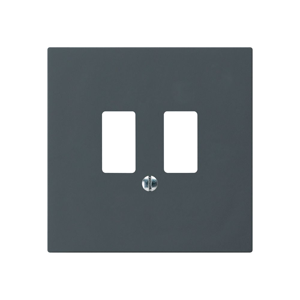 Frontplatte kallysto für USB-Steckdose anthrazit