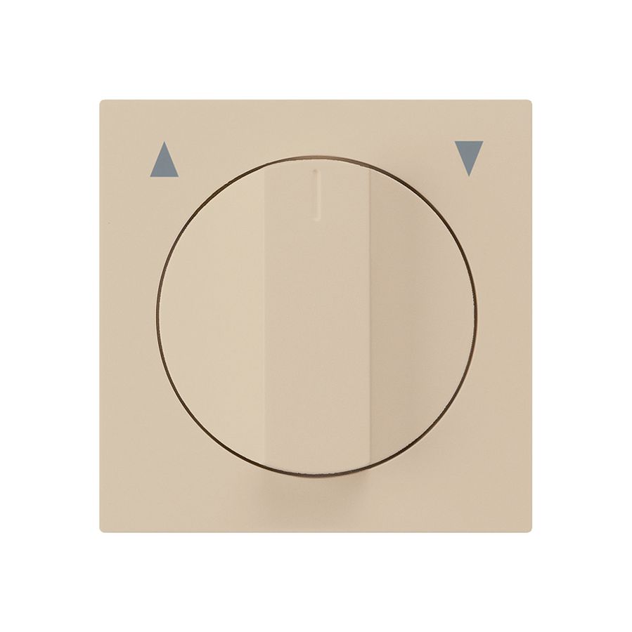 Frontset kallysto 60×60mm beige für Storendrehschalter/-taster