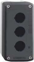 AP-Steuerkasten Schneider Electric 3 Elemente hellgrau