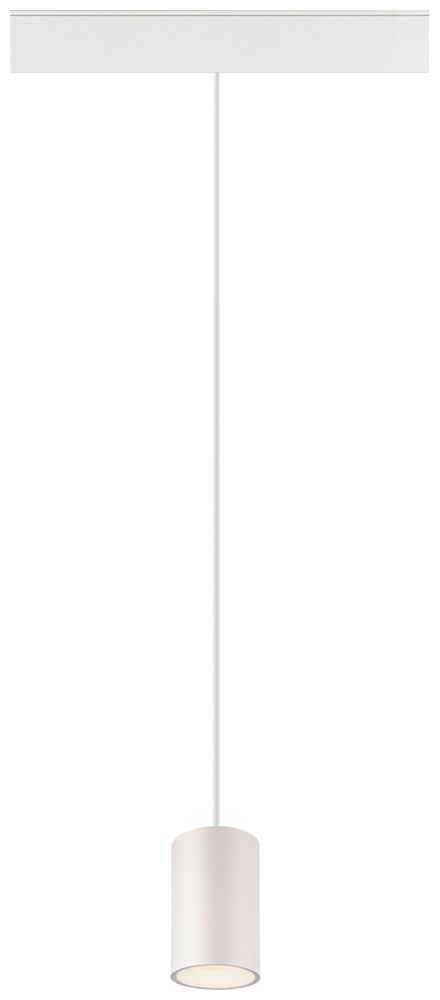 LED-Pendelleuchte SLV NUMINOS XS 48V AD 8.7W 750lm 940 DALI Ø50 weiss/weiss