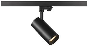 LED-Spot SLV 3~ NUMINOS M PHASE 20W 1925lm 2700K 24° Ø85×185mm schwarz