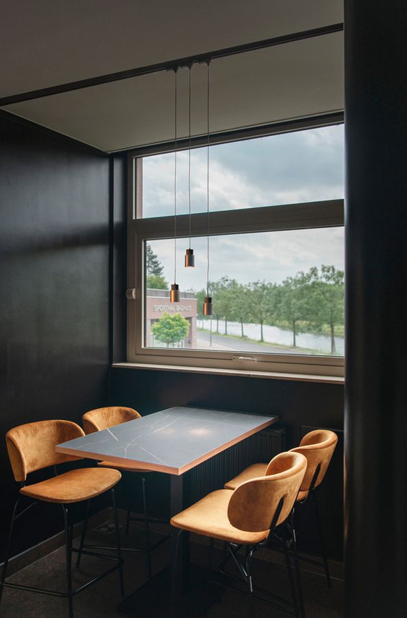 Pendelleuchte SLV PURI 2.0 Tube AD3PH GU10 1×6W DIM Ø55mm schwarz/gold