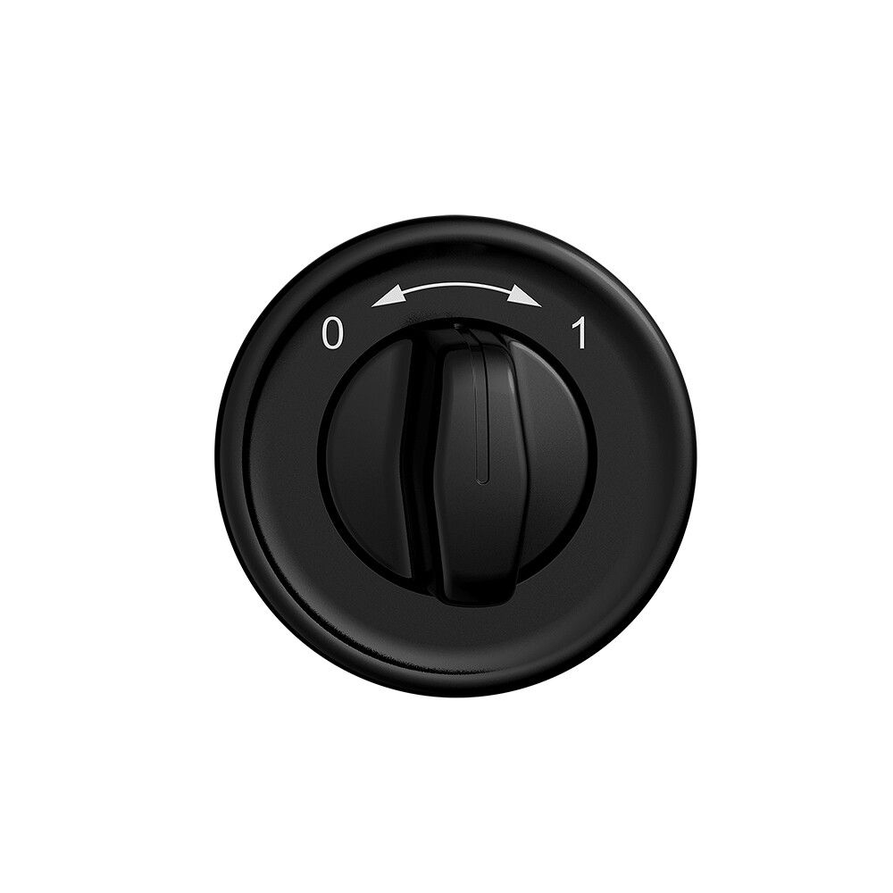 Frontset STANDARDdue 0<->1 schwarz für Schwenktaster