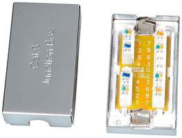 Kopplermodul ROLINE Kat.6 STP geschirmt LSA silber