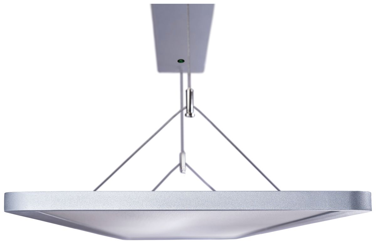 LED-Pendelleuchte Sylvania Areum Suspended 43W 5150lm 840 DALI 3h 1.2m al