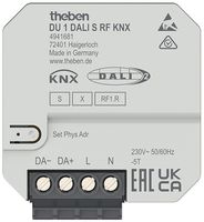 EB-Dimmaktor KNX Theben DU 1 S RF, Funk, DALI-2, 1 Kanal
