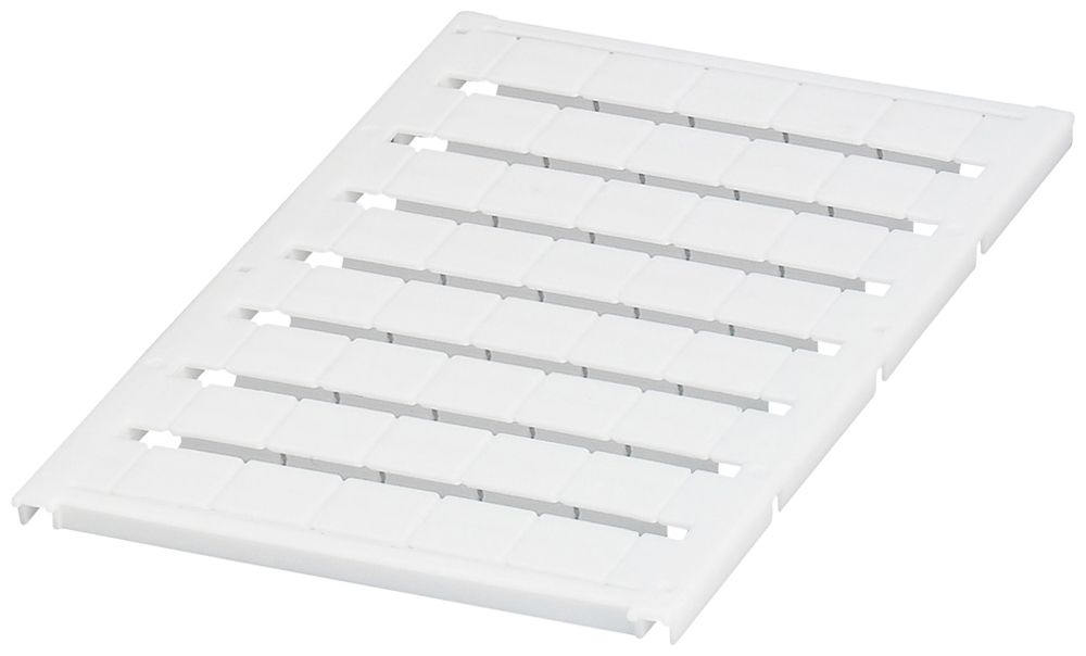 Carte de marquage PX UC-TM 12 blanc pour bornes 12mm taille 11.45×10.5mm