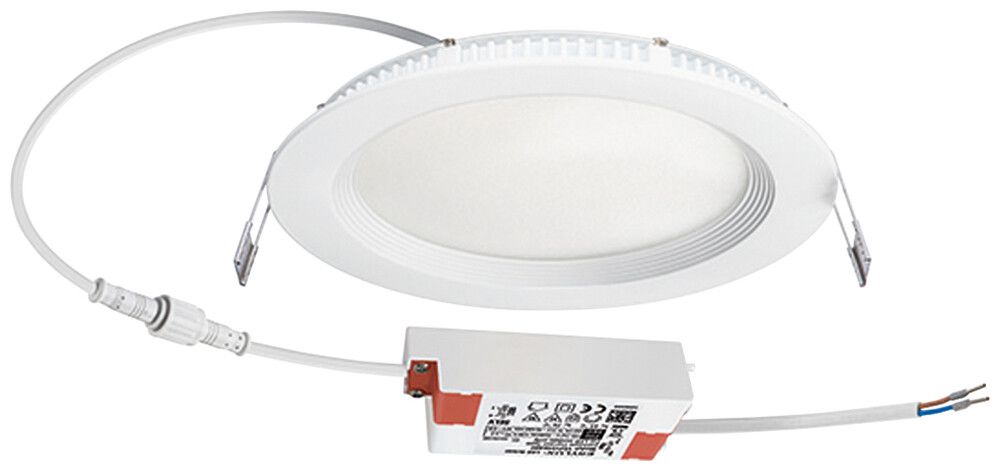 Downlight LED ESYLUX ELSA-2 Ø180 ON/OFF 9W 3000K, 850lm, blanc