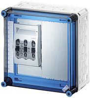 NH-Gehäuse Hensel Mi, 1×3×NH00, mit Sammelschiene, 250A, 5-polig