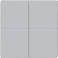 Knopf zu Funktaster Friends of Hue KAL, 4×, hellgrau