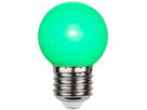Lampe LED M. Schönenberger E27 1W 15lm 69mm G45 opalin vert