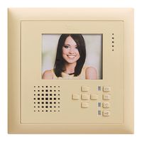 Poste mains-libres vidéo ENC EDIZIOdue FMI sand