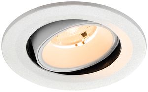 Downlight LED SLV NUMINOS MOVE S 6.7W 1000lm 2700K NB DALI Ø100×63.5 blanc