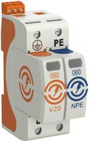 Überspannungsableiter Bettermann V20 +NPE+FS, 1L, Typ 2, 280V
