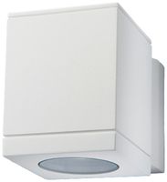 Applique SG Echo GU10 1×6.2W 360lm 830 IP54 REG diretto 147×90×120mm bianco