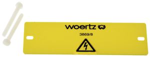 Klemmenabdeckung Woertz für 8 Klemmen 35mm²