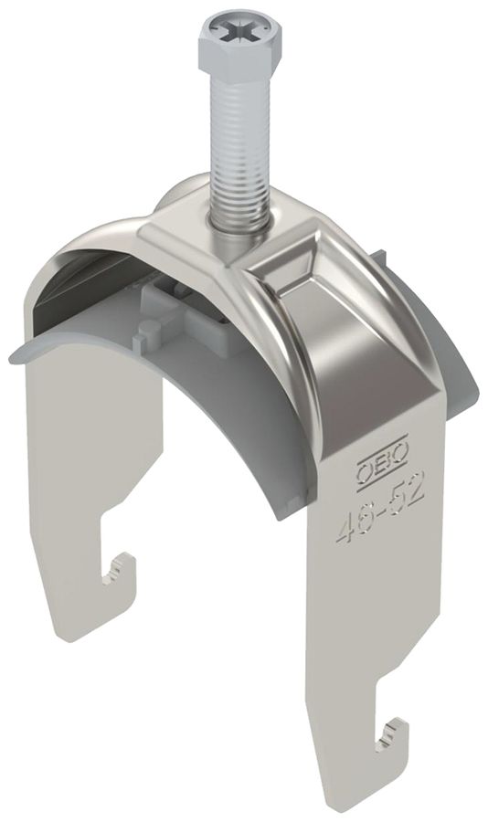 Fixation rapide BET 2056 pied à U matière synthétique 46…52mm 1×câble A2 1.4301