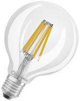 Lampe LED LEDVANCE CLAS GLOBE E27 11W 1521lm 4000K VAR Ø95×135mm clair