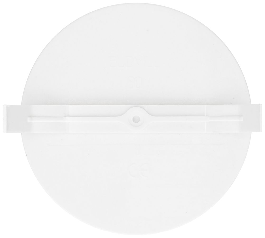 Deckenrosette MH Kunststoffbügel Ø90×1mm weiss