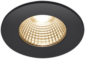 Plafoniera INS LED SLV PATTA-I ROUND 7.3W 440lm 1800…3000K 60mmØINS nero