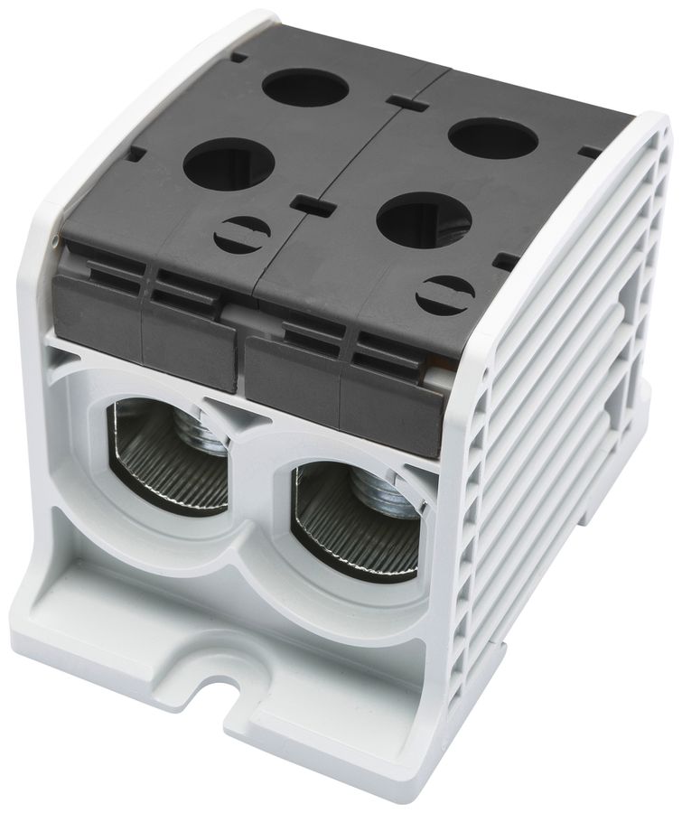 Bloc de distribution Bals RKA 185 1P 353A 2×entrée 2×sortie 10…95mm² noir