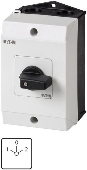 Invertitore AP Eaton T0-3-8401/I1, 20A/690V 3L, 60° rastend, "1-0-2"