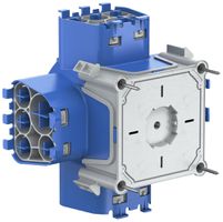 Boîte d'encastrement AGRO 115×115×115mm pour tubes THFG