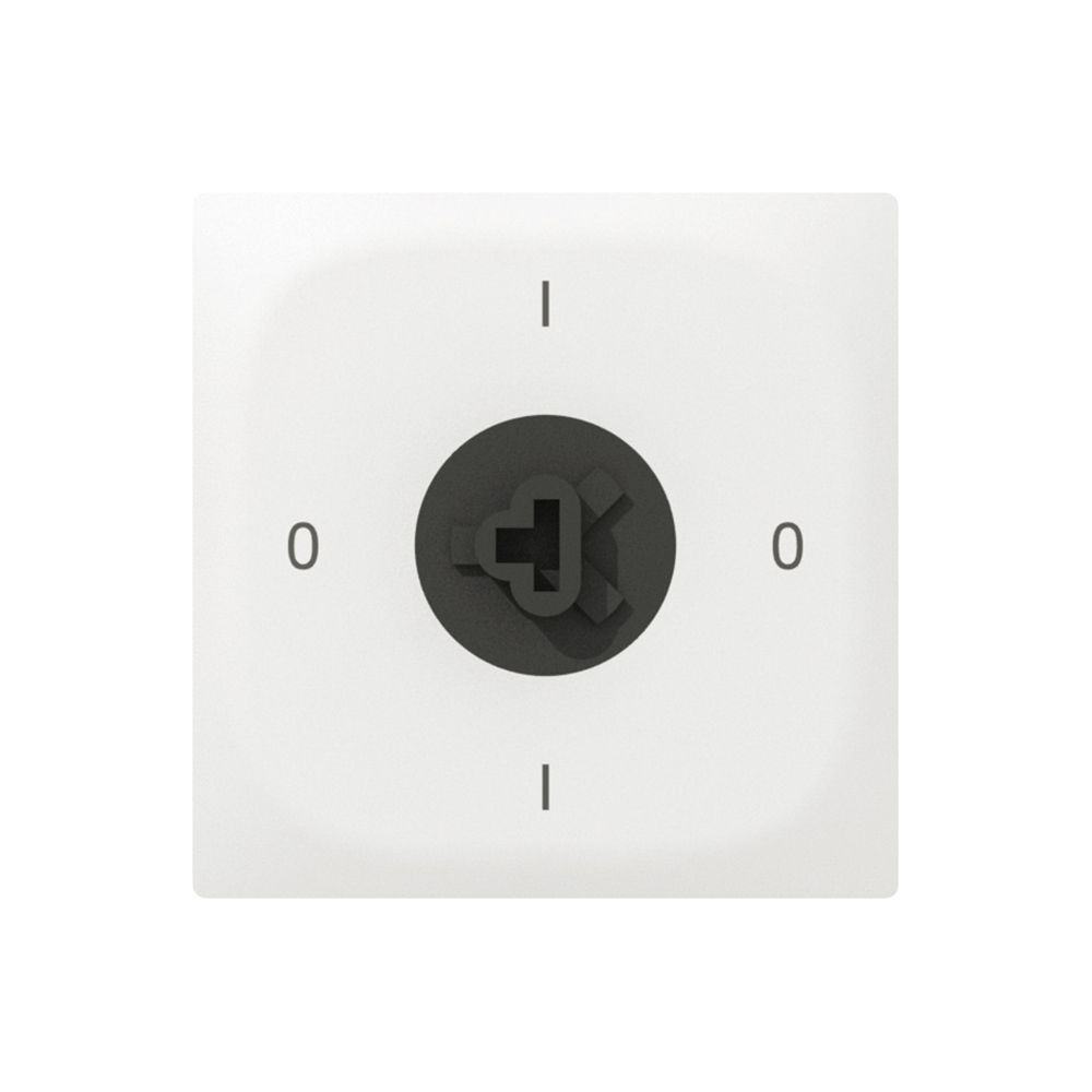 Interruttore rotativo INC SIDUS E 0/2L SS bianco