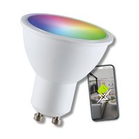 LED blanc & couleurs GU10 4,8W KnockautX, par BRELAG