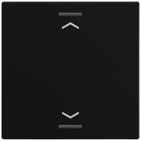 Wippe MDT BE-TAL60W116.A1 1T/2B f.Sensortasten schwarz matt "Jalousie"