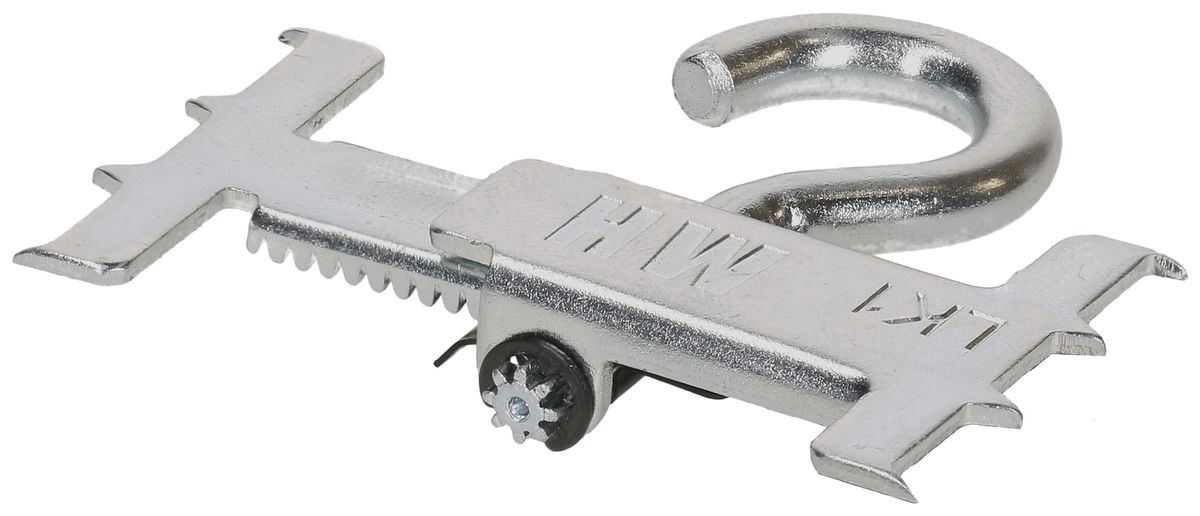 Crochet à griffes pour lampes MH 40…57mm acier zingué