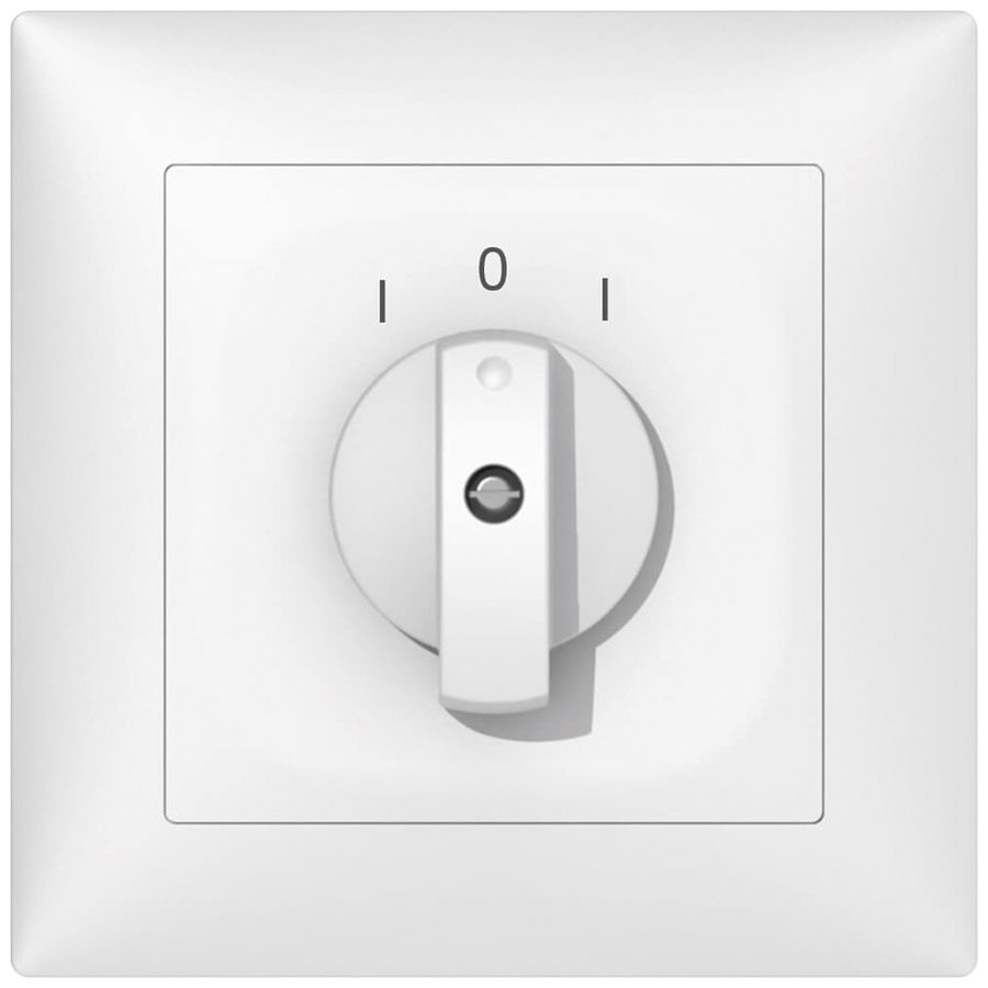 UP-Schwenkkontakt SIDUS B 2×AK weiss