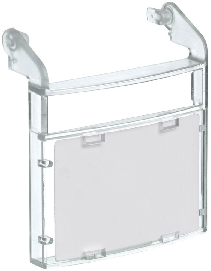 Beschriftungsträger Hager weber.vertigroup DIN00 185mm neutral unbeschriftet