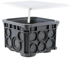 Boîte de dérivation T+T Ammer avec couvercle entrées 20×M20 10×M25 3×M32