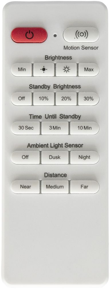Fernbedienung DOTLUX, für SURFACEsensor, 120×45×18mm, weiss