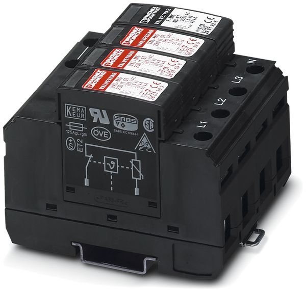 Scaricatore di sovrat.PX 3L/N/PE tipo 2