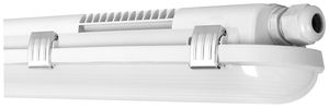 LED-Feuchtraumleuchte LEDVANCE DP EL 81W 11000lm 4000K IP65 EM3h 1500mm grau
