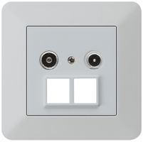 UP-Multimediadose kallysto.trend R/TV 11dB 2GHz hellgrau