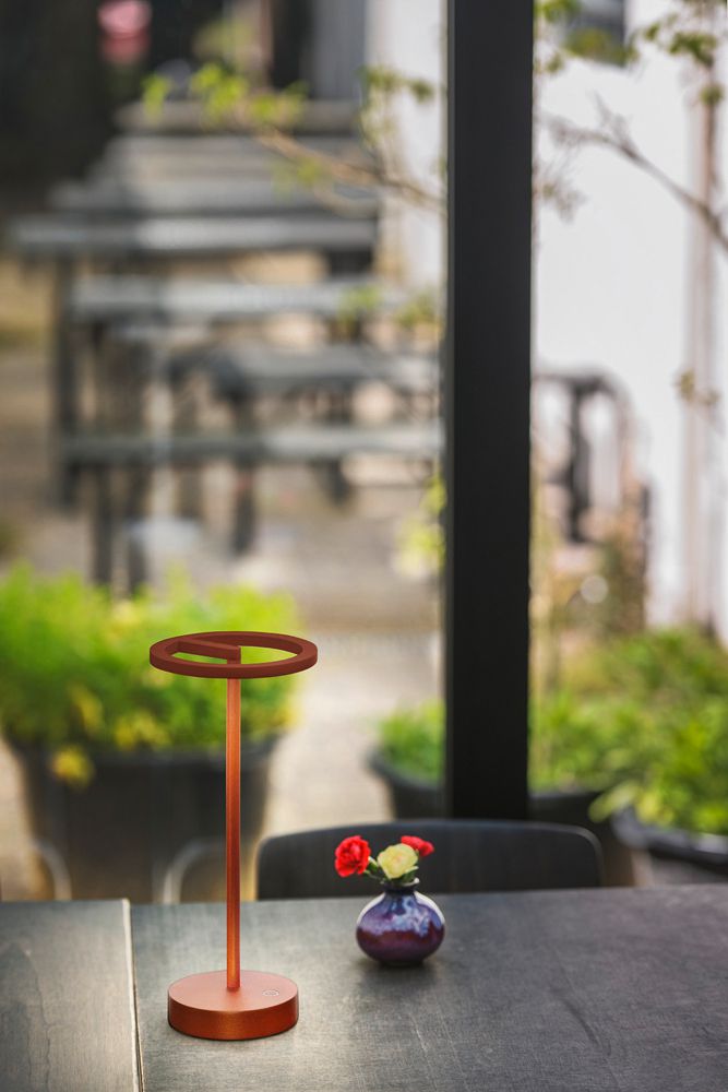 LED-Tischleuchte SLV VINOLINA ONE 2.5W 125lm 2700K DIM rost