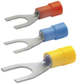 Quetschkabelschuh Ferratec M4 2,5-6mm² gb isoliert Cu-Sn