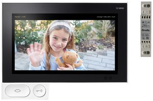 Poste vidéo intérieure AP Siedle Axiom In-Home ouvre-porte comm.auto aliment. bc