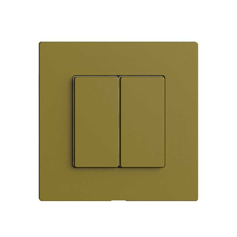 Comando per interruttore 2K/2T Edue Wiser olive