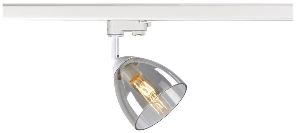 Strahler SLV PARA CONE GL GU10 max. 25W 3 Phasen weiss/transparent