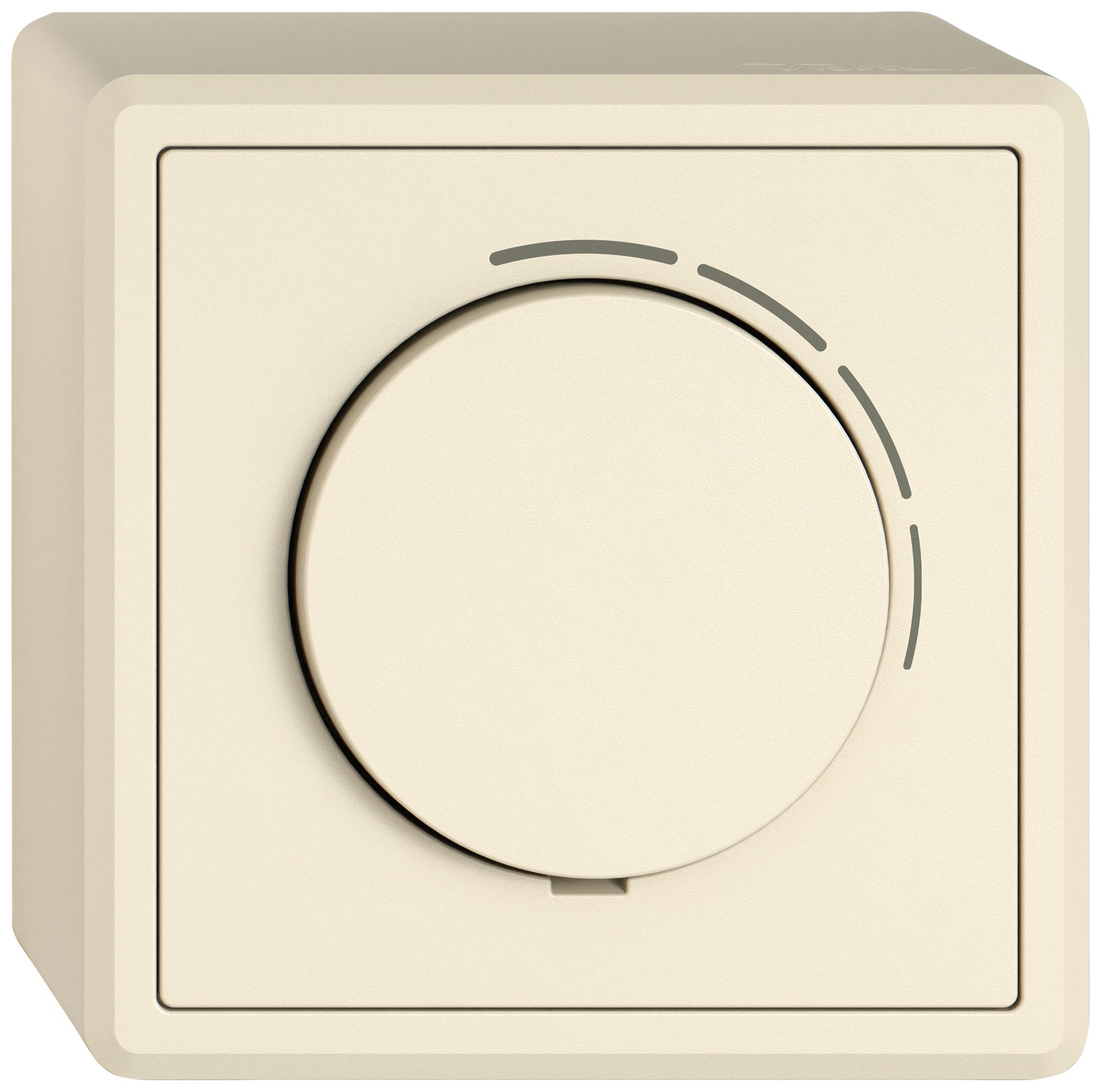 AP-Drehzahlsteller EDIZIO.liv SNAPFIX® einphasig 20…400VA cr