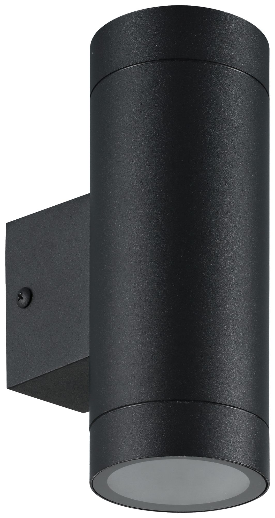 Applique LED Sylvania SylDeco Round GU10 2×35W IP54 Ø76×195mm nero