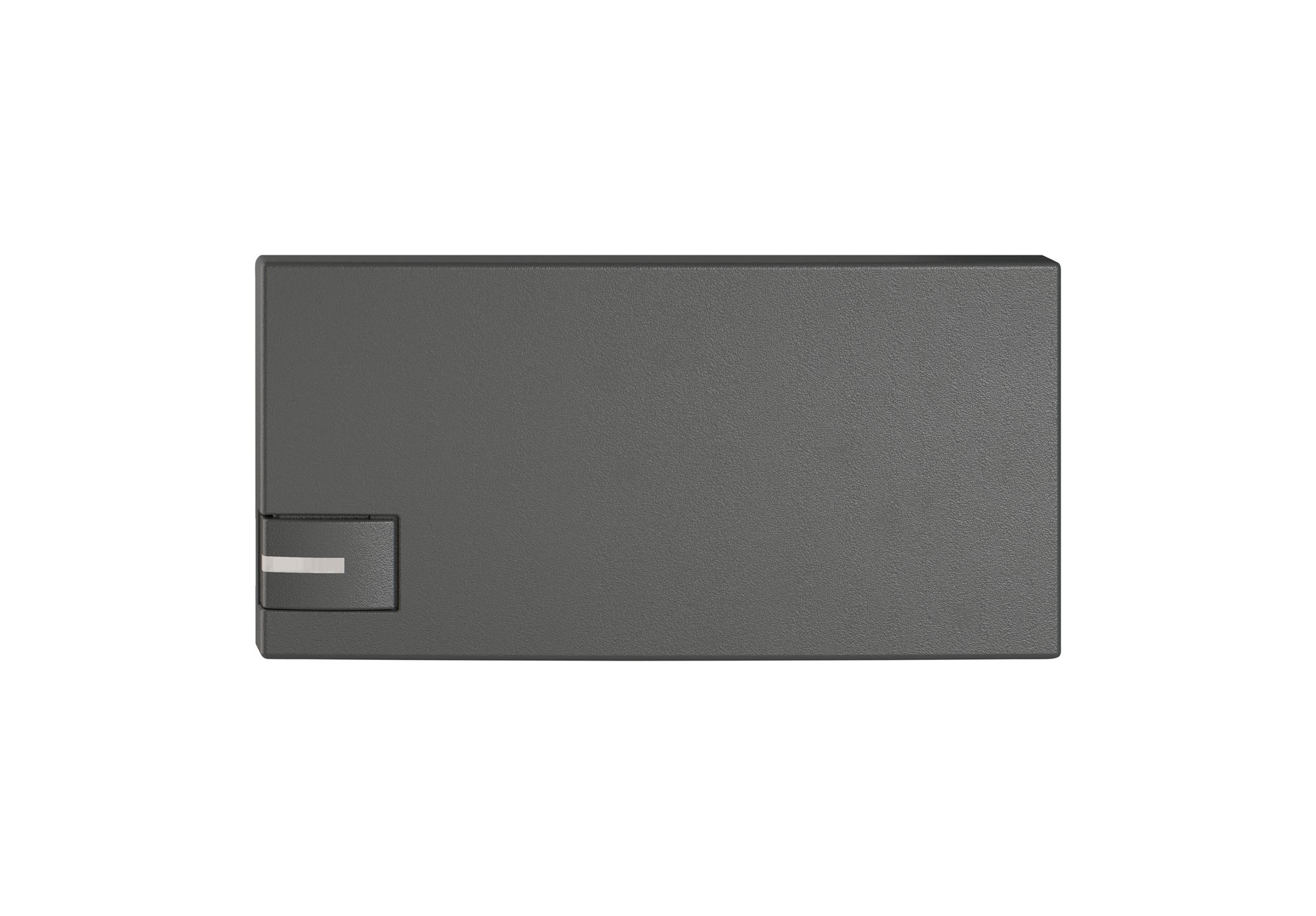 Poussoir 1/2 EDIZIO.liv SNAPFIX® p.KNX&UNI a.LED comm.à 1 touche grf