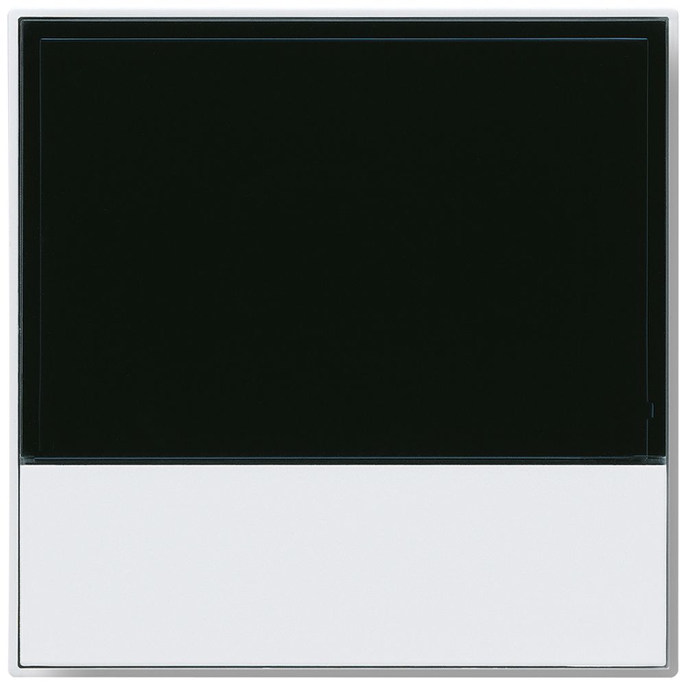 Termostato ambiente Hager basico A KNX con pulsanti aggiuntivi bianco