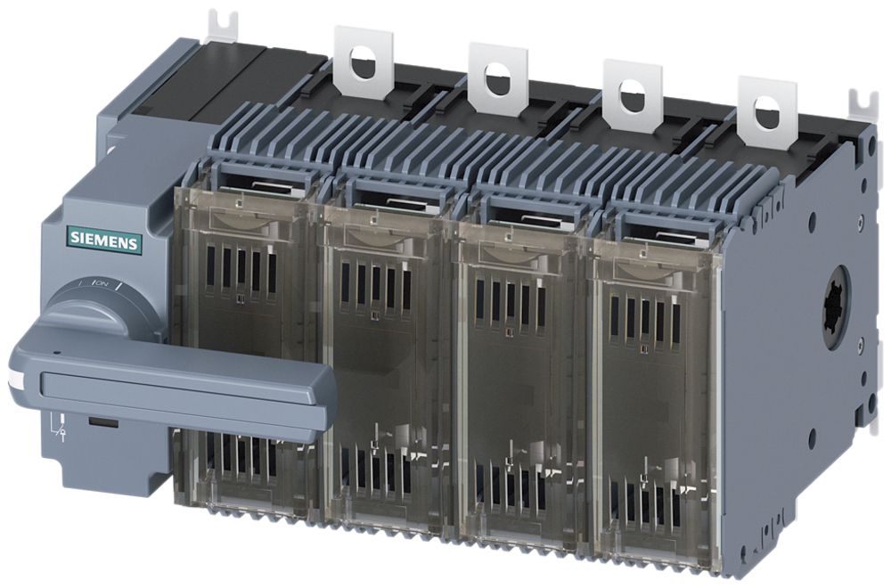 Interrupteur de charge Siemens SENTRON 3KF2 t.2 DIN-00(0) 160A 4p complet G cp